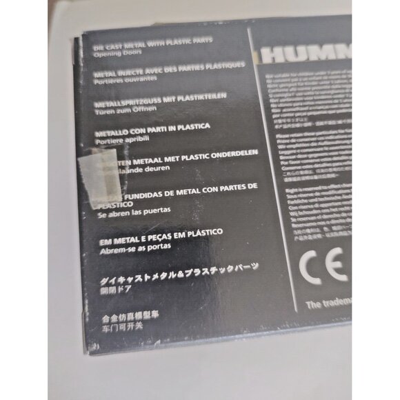 SPECIAL EDITION HUMMER by MAISTO Red DIE-CAST METAL 1/27 Original Box - Picture 8 of 13